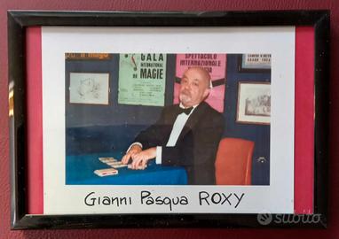 foto con cornice prestigiatore Roxy