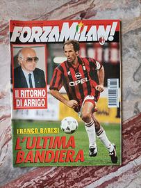 Rivista Forza Milan 1996 Franco Baresi 
