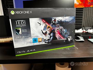 Xbox One X 1TB con SSD  – Completa di scatola