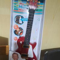chitarra  elettrica per bambini con suoni rock