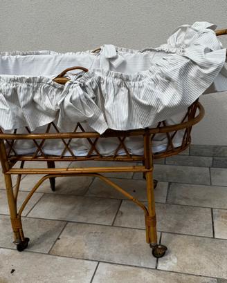 Culla vintage con corredino
