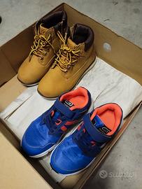 Polacchini e scarpe ginnastica bimbo