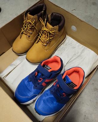 Polacchini e scarpe ginnastica bimbo