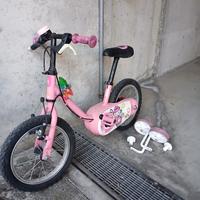 bici bambina 14 pollici
