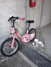 bici bambina 14 pollici