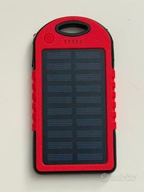 Power Bank Solare Loacker 4000 mAh METMAXX – Rosso