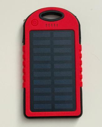 Power Bank Solare Loacker 4000 mAh METMAXX – Rosso