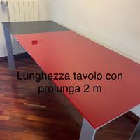 Tavolo cucina in vetro