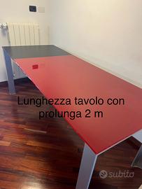 Tavolo cucina in vetro