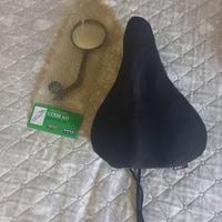 sella DA BICI con copri sella in gel