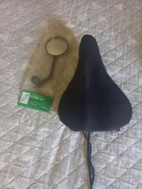 sella DA BICI con copri sella in gel