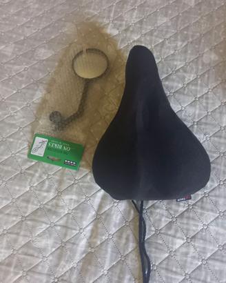 sella DA BICI con copri sella in gel
