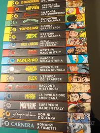 raccolta libri fumetti