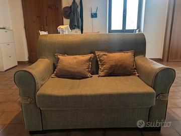 Divanetto nuovo da 2, modello "Love Seat" (verde)