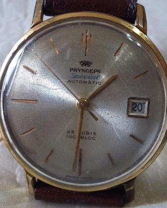 orologio Pryngeps automatico special, anni 50’-60