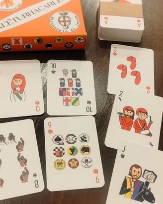 Carte da gioco del Carnevale di Ivrea