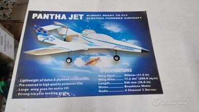 aeromodello Pantha Jet