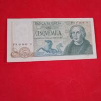 5000 Lire Colombo 3 caravelle 