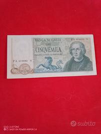 5000 Lire Colombo 3 caravelle 