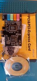 Scheda audio PCI-e