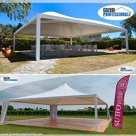 Copertura gazebo Uso PUBBLICO tettoia catering