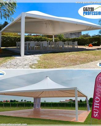 Copertura gazebo Uso PUBBLICO tettoia catering