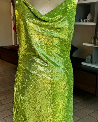 Abito nuovo in paillettes by Simona Corsellini.