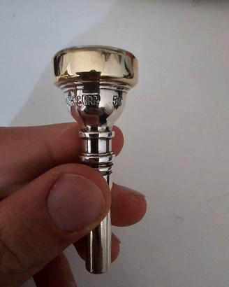Bocchino per Cornetta Bach Corp 5C con bordo dorat