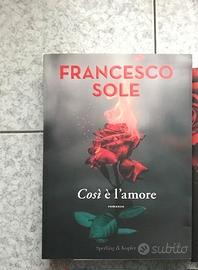 3 libri FRACESCO SOLE
