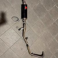 Scarico  Black Widow per Yamaha yz125