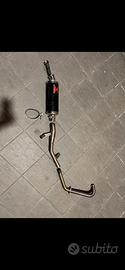 Scarico  Black Widow per Yamaha yz125