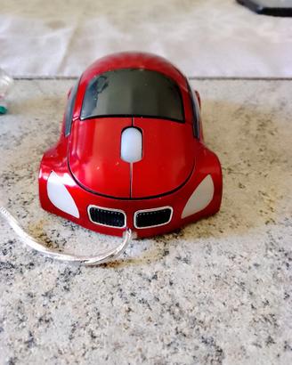 Mouse a filo BMW rosso
