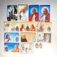24 Santini misti e medaglie votiva Madonna Santita