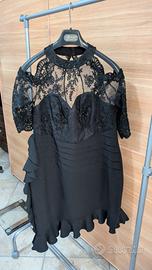 Abito donna elegante di sartoria nero
