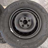 set nuovo 4 pezzi cerchi + gomme 235/65R16C