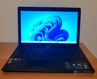 NOTEBOOK ASUS F552WE HDD 500 GB RAM 8 GB W 11