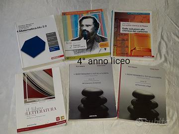 libri scolastici 4° anno liceo