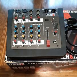 Mixer audio allen heath per dj karaoke live studio