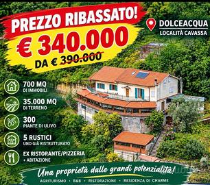 Proprietà immersa nel silenzio e nel verde