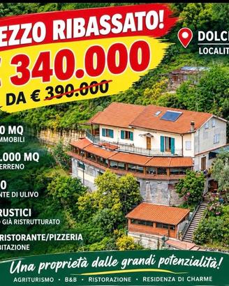 Proprietà immersa nel silenzio e nel verde