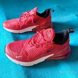 NIKE AIR MAX 270 ROSSE NUMERO 42 5 Abbigliamento e Accessori In vendita a Roma