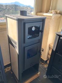 stufa legna roma 12 kw