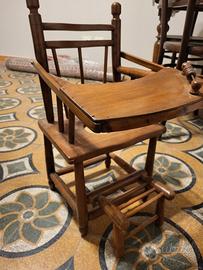 Sedia antica x  bambini