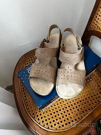 Sandalo N.38 Fly Flot Color Sabbia