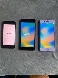 Lotto 3 iPhone funzionanti - anche singolarmente.