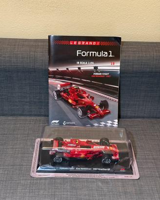 Modellino Formula 1 Ferrari 2007 Raikkonen