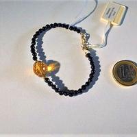 Bracciale ak51 Argento 925 Rodiato placcato Oro