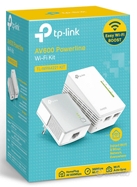 Starter Kit Powerline AV600 Wireless con 2 porte E