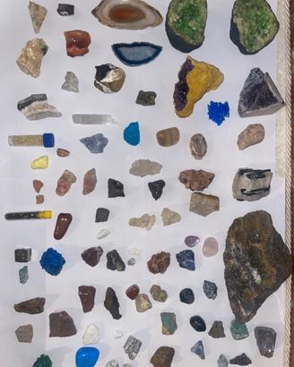 Collezione di minerali