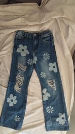 Jeans Shein bambina età 9 anni 
